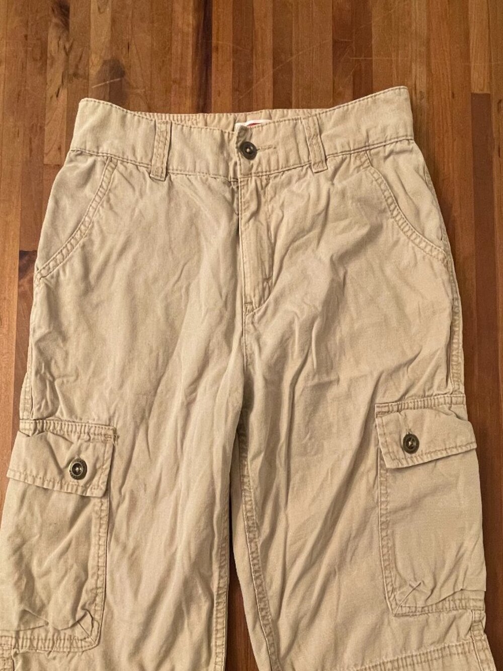 Levis Tan Cargo Shorts Youth Size 14